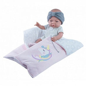 Кукла Бэби с розовым конвертом, 45 см. (Paola Reina, 05186)